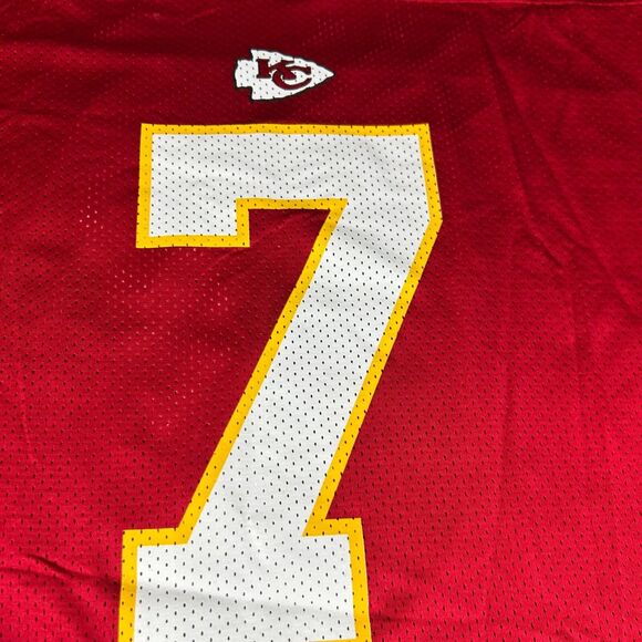 Reebok Jersey Mens 2XL Red NFL KC Cassel 7 V-Neck Short Sleeves Pullover - Picture 3 of 9